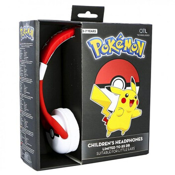 OTL Technologies Pokémon Pokéball Auriculares Infantiles OTL Technologies Pokémon Pokéball Auriculares Infantiles