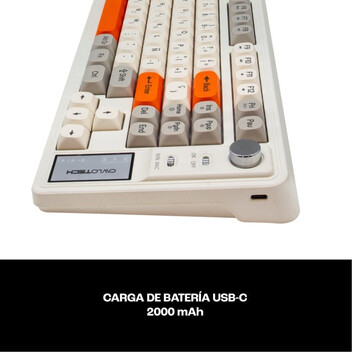 Owlotech Analog01 Teclado Wireless con Knob