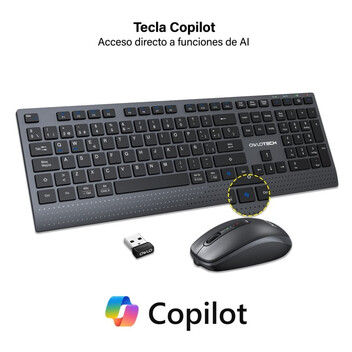 Owlotech MK700 Combo Teclado y Ratón Low Profile Dark Grey Owlotech MK700 Combo Teclado y Ratón Low Profile Dark Grey