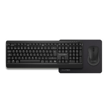 Owlotech MK300 Combo Wireless Teclado + Ratón + Alfombrilla Negros Owlotech MK300 Combo Wireless Teclado + Ratón + Alfombrilla Negros