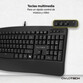 Owlotech MK500 Combo Teclado y Ratón Negro Owlotech MK500 Combo Teclado y Ratón Negro