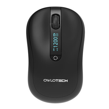 Owlotech M120 Ratón con Display Negro Negro Owlotech M120 Ratón con Display Negro Negro