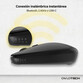 Owlotech M200 Ratón Wireless Slim Negro Owlotech M200 Ratón Wireless Slim Negro