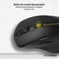 Owlotech M320 Ratón con Rueda Lateral Negro