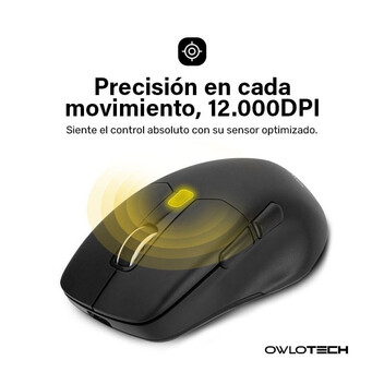 Owlotech M900 Ratón Wireless Negro Owlotech M900 Ratón Wireless Negro