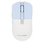 Owlotech M95 Ratón Wireless con OLED Display Blanco