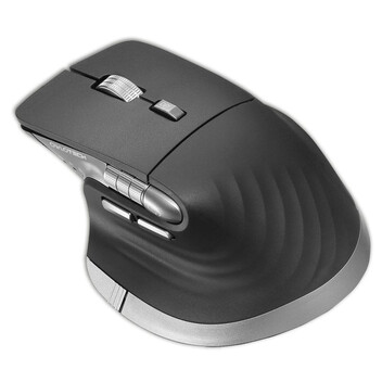 Owlotech MS900 Ratón Wireless con Rueda Lateral Negro