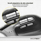 Owlotech MS900 Ratón Wireless con Rueda Lateral Negro