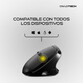 Owlotech EM500 Ratón Ergonómico Wireless Negro Owlotech EM500 Ratón Ergonómico Wireless Negro