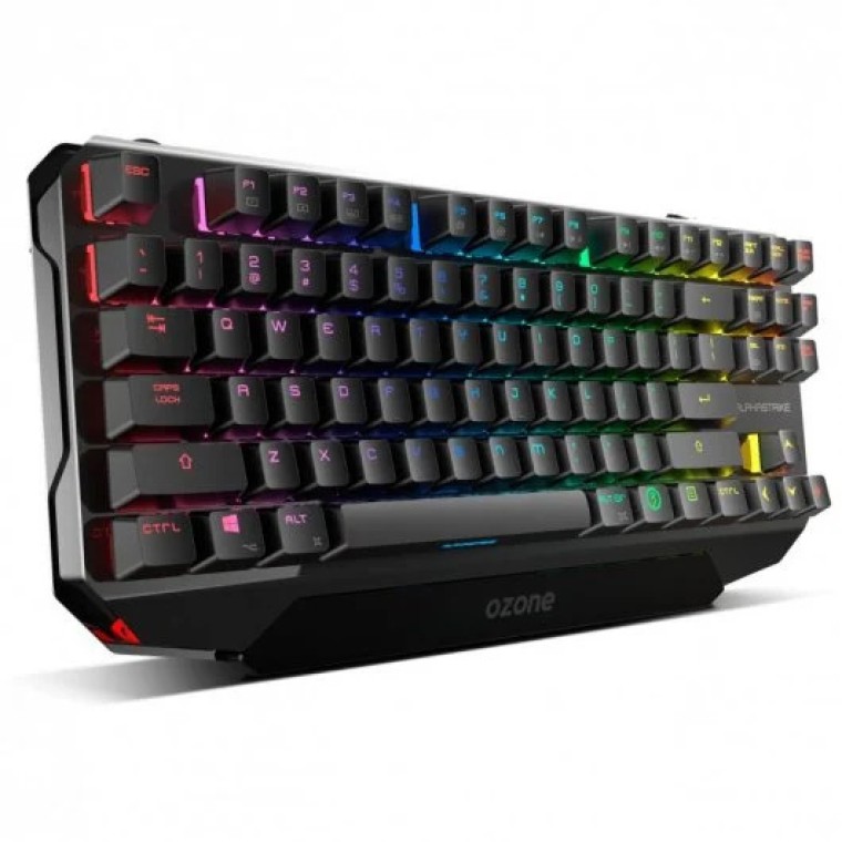 Ozone Alpha Strike Teclado Mecánico Gaming TKL Retroiluminado Switch Outemu Red