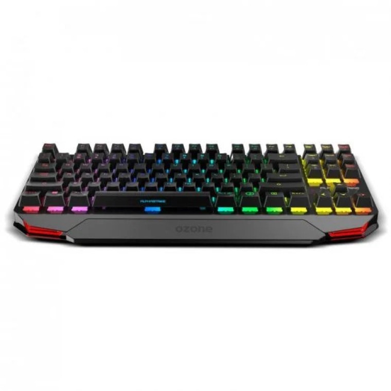 Ozone Alpha Strike Teclado Mecánico Gaming TKL Retroiluminado Switch Outemu Red