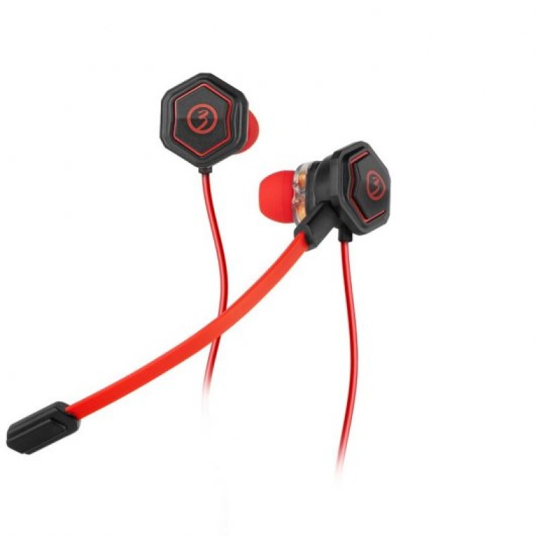 Ozone Heat X30 Auriculares Intraurales Gaming Negro/Rojo