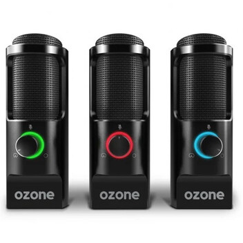 Ozone Rec X50 Micrófono de Condensador Gaming Negro Ozone Rec X50 Micrófono de Condensador Gaming Negro