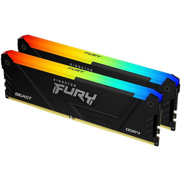 Kingston FURY Beast RGB DDR4 3200MHz 32GB 2x16GB CL16 Kingston FURY Beast RGB DDR4 3200MHz 32GB 2x16GB CL16