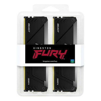 Kingston FURY Beast RGB DDR4 3200MHz 32GB 2x16GB CL16 Kingston FURY Beast RGB DDR4 3200MHz 32GB 2x16GB CL16