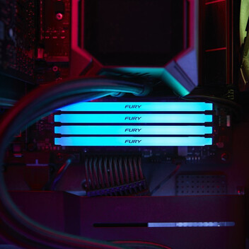 Kingston FURY Beast RGB DDR4 3200MHz 32GB 2x16GB CL16 Kingston FURY Beast RGB DDR4 3200MHz 32GB 2x16GB CL16