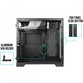 Antec Performance P120 Crystal Vidrio Templado USB 3.1 Negro
