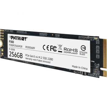 Patriot P300 256GB SSD M.2 PCIe NVMe Patriot P300 256GB SSD M.2 PCIe NVMe