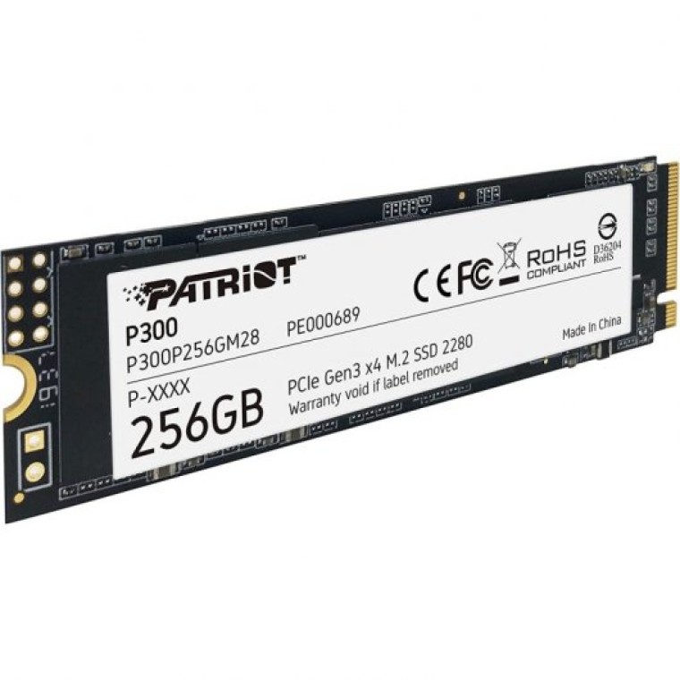 Patriot P300 256GB SSD M.2 PCIe NVMe