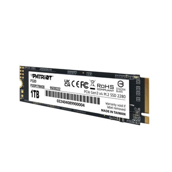 Disco Duro Patriot P320 1TB M.2 NVMe PCIe Gen3 3000MB/s Mixto