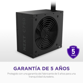 Fuente Alimentación NZXT C750 750W 80 Plus Bronze Fuente Alimentación NZXT C750 750W 80 Plus Bronze