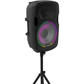 Audibax Party 12 Altavoz Activo Profesional Bluetooth 12" 500W + Soporte + Cable + Micrófono