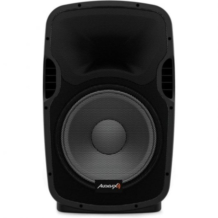 Audibax Party 15 Altavoz Activo Profesional Bluetooth 15" 600W + Soporte + Cable + Micrófono