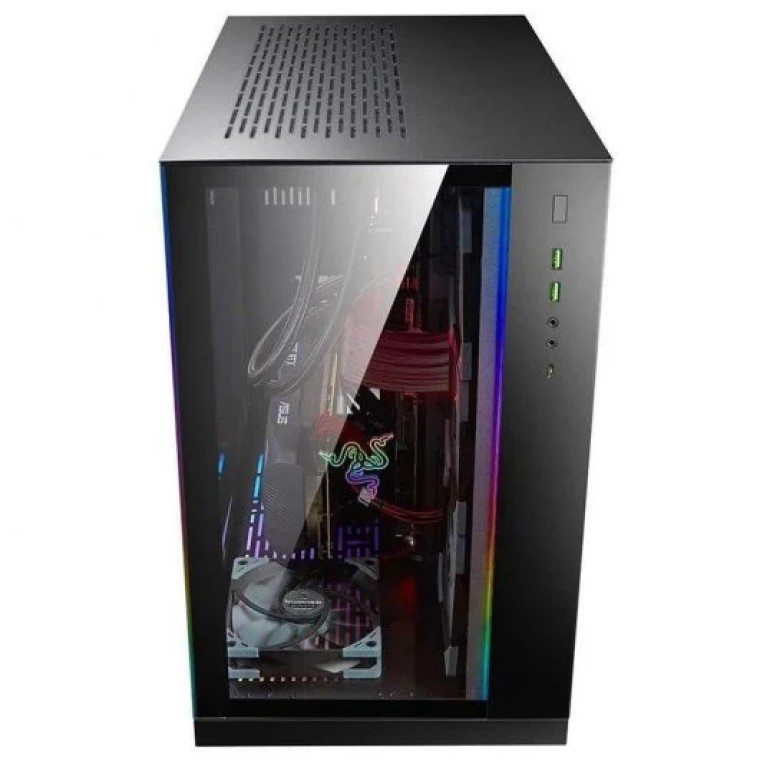 Lian Li PC-O11 Dynamic Razer Edition Cristal Templado USB 3.1 RGB Negra