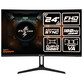 PcCom Elysium Monitor gaming 23.6" VA FHD 180Hz Adaptive Sync Curva PcCom Elysium Monitor gaming 23.6" VA FHD 180Hz Adaptive Sync Curva