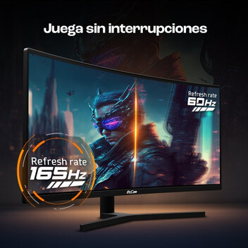 PcCom Elysium Pro 34" LED UltraWide WQHD 165Hz FreeSync Curva PcCom Elysium Pro 34" LED UltraWide WQHD 165Hz FreeSync Curva