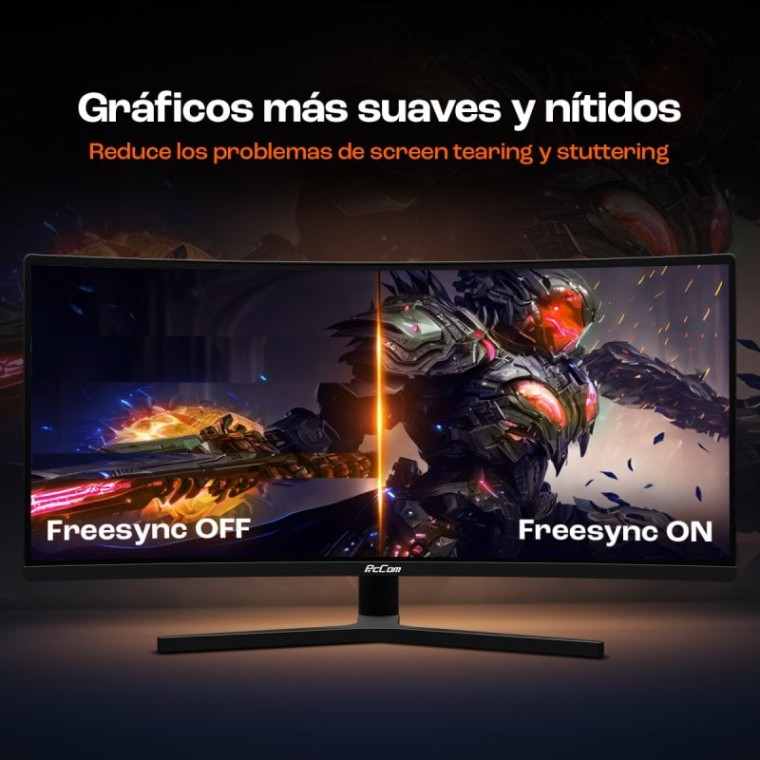 PcCom Elysium Pro 34" LED UltraWide WQHD 165Hz FreeSync Curva