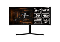 PcCom Elysium Pro Monitor gaming 34" VA WQHD 180Hz Adaptive Sync