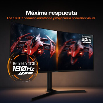 PcCom Elysium Pro Monitor gaming 34" VA WQHD 180Hz Adaptive Sync PcCom Elysium Pro Monitor gaming 34" VA WQHD 180Hz Adaptive Sync