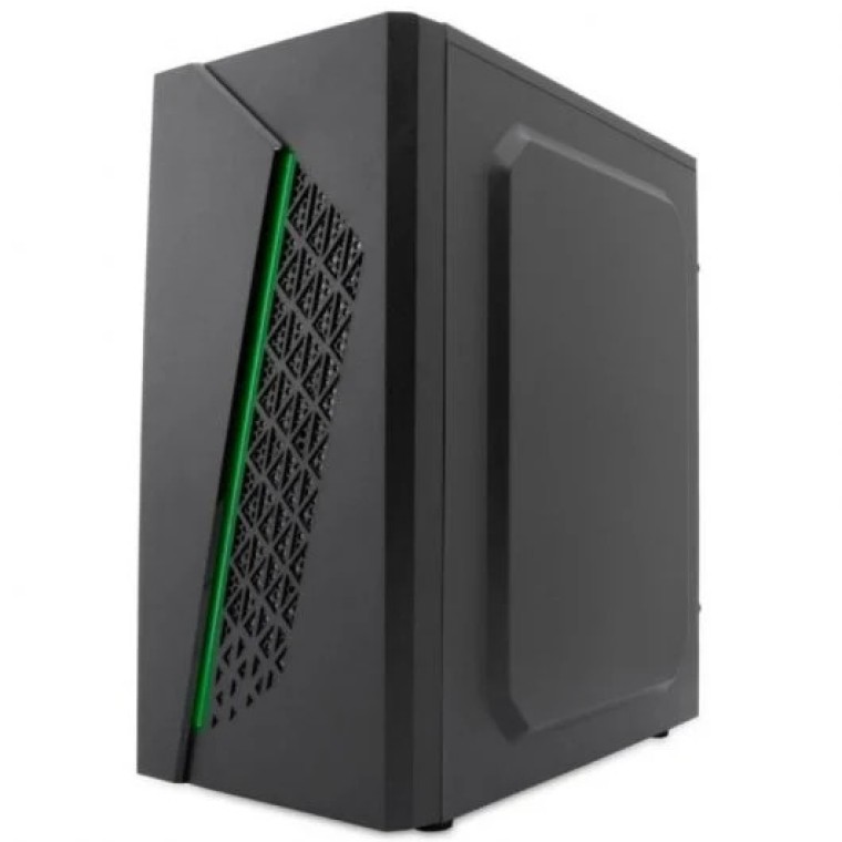 PC Case MGC-50 Micro Tower MATX RGB USB 3.0 con Ventana Negra