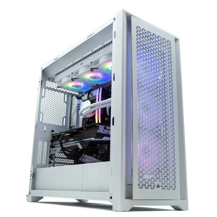 PcCom iCUE Intel Core i7-13700KF / 32GB / 1TB SSD / RTX 4070 Ti + Windows 11 Home - Blanca