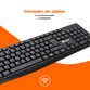 PcCom Essential MK20 Combo Teclado + Ratón Wireless con Copilot Negro PcCom Essential MK20 Combo Teclado + Ratón Wireless con Copilot Negro