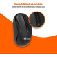 PcCom Essential MK40 Combo Teclado + Ratón Wireless con Copilot Negro