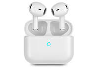 PcCom Essential Twins Auricular Bluetooth con Cancelación de Ruido Ambiental Blanco