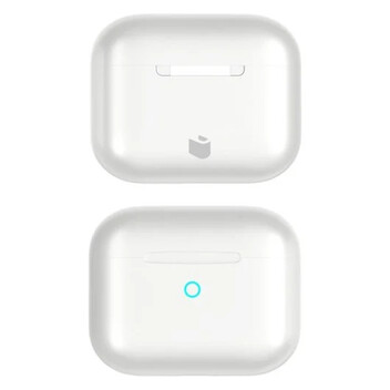 PcCom Essential Twins Auricular Bluetooth con Cancelación de Ruido Ambiental Blanco