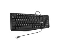 PcCom Essential K20 Teclado con Copilot Negro PcCom Essential K20 Teclado con Copilot Negro