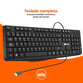 PcCom Essential K20 Teclado con Copilot Negro PcCom Essential K20 Teclado con Copilot Negro
