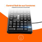 PcCom Essential K20 Teclado con Copilot Negro PcCom Essential K20 Teclado con Copilot Negro