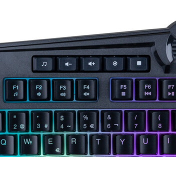 Nacon CL-210 Teclado de Membrana Gaming RGB Negro Nacon CL-210 Teclado de Membrana Gaming RGB Negro
