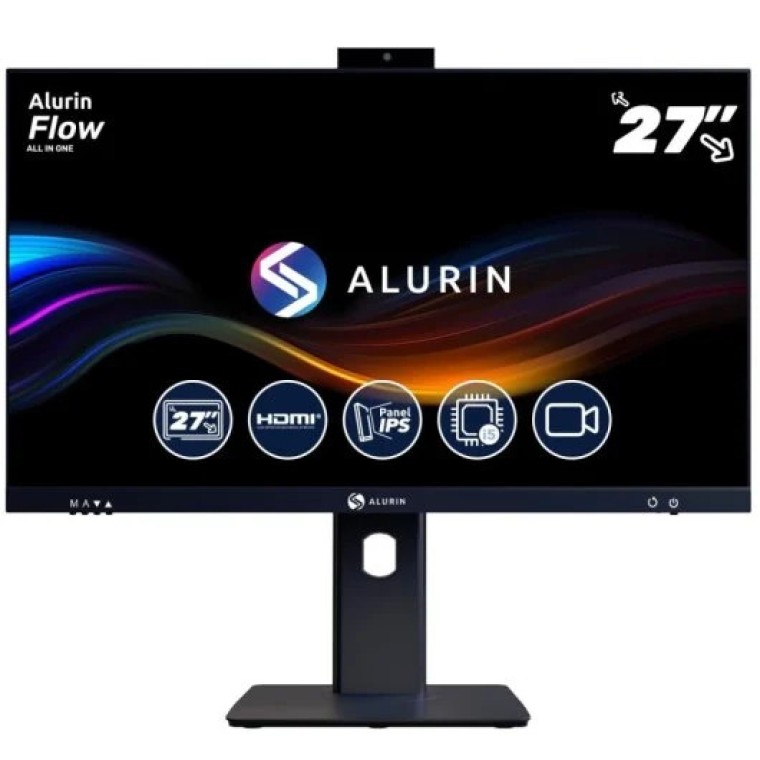 Alurin Flow All in One Intel Core i5-12400/16GB/500GB SSD/27"