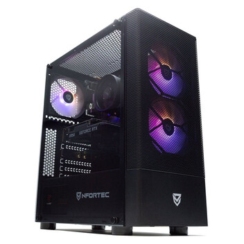Ordenador Sobremesa PcCom Lite AMD Ryzen 5 5500 / 16GB / 1TB SSD / RTX 3050 Negro + Windows 11 Home