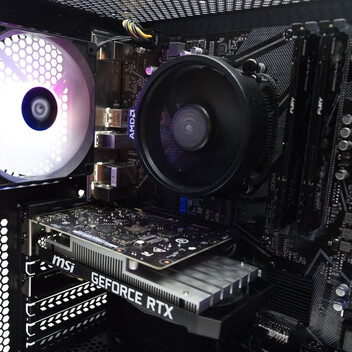 Ordenador Sobremesa PcCom Lite AMD Ryzen 5 5500 / 16GB / 1TB SSD / RTX 3050 Negro + Windows 11 Home