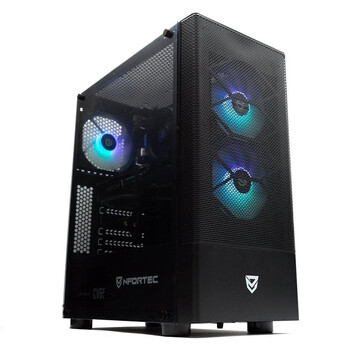 Ordenador Sobremesa PcCom Lite Intel Core i5-12400F / 1TB SSD / 16GB / RTX 3050 Negro + Windows 11 H
