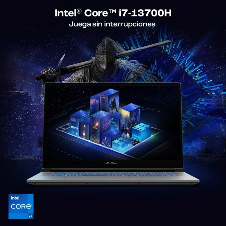 PcCom Revolt 4060 Intel Core i7-13700H/16GB/1TB SSD/RTX 4060/17.3" + Windows 11 Home