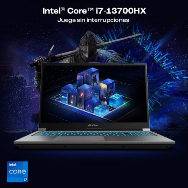 PcCom Revolt 4070 Intel Core i7-13700HX/32GB/1TB SSD/RTX 4070/15.6" + Windows 11 Home