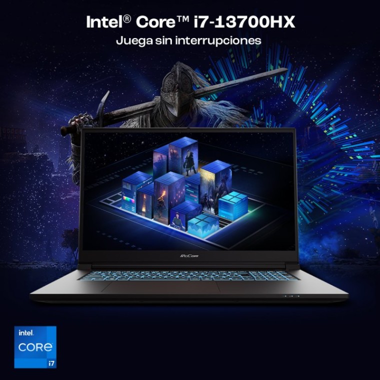 PcCom Revolt 4070 FHD Intel Core i7-13700HX/16GB/1TB SSD/RTX 4070/17.3"